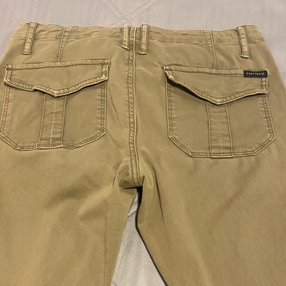 Sanctuary Women's Kakhi Green Utility Pants Size 29 - Picture 4 of 6